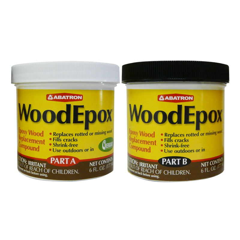 WoodEpox Epoxy, Wood Filler, 12-oz.