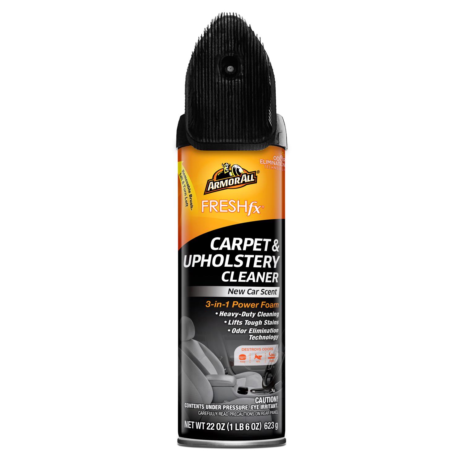 Fresh Fx Carpet and Upholstery Cleaner, New Car Scent, 22 oz.