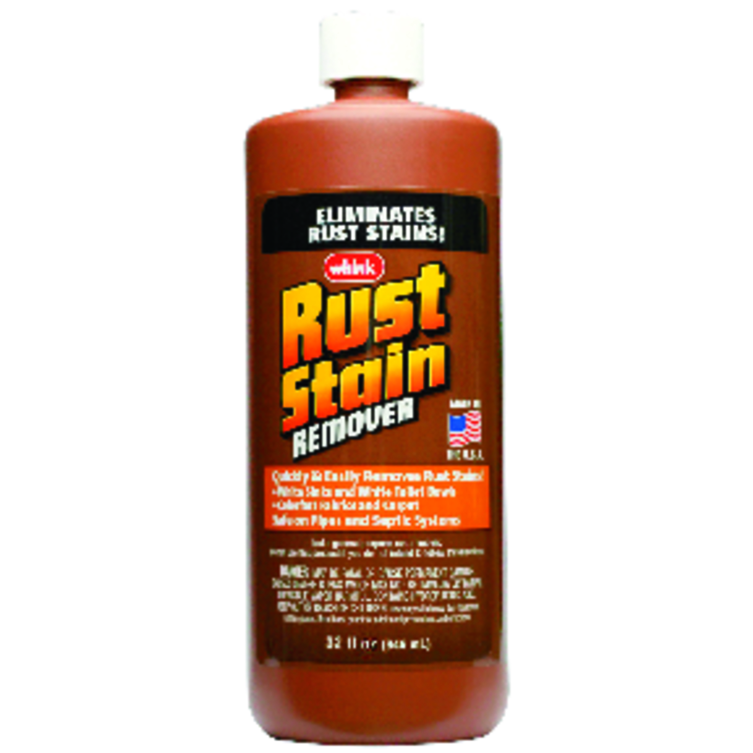 32 Oz. No Scent Rust Stain Remover - Safe For Fabrics And Septic Systems