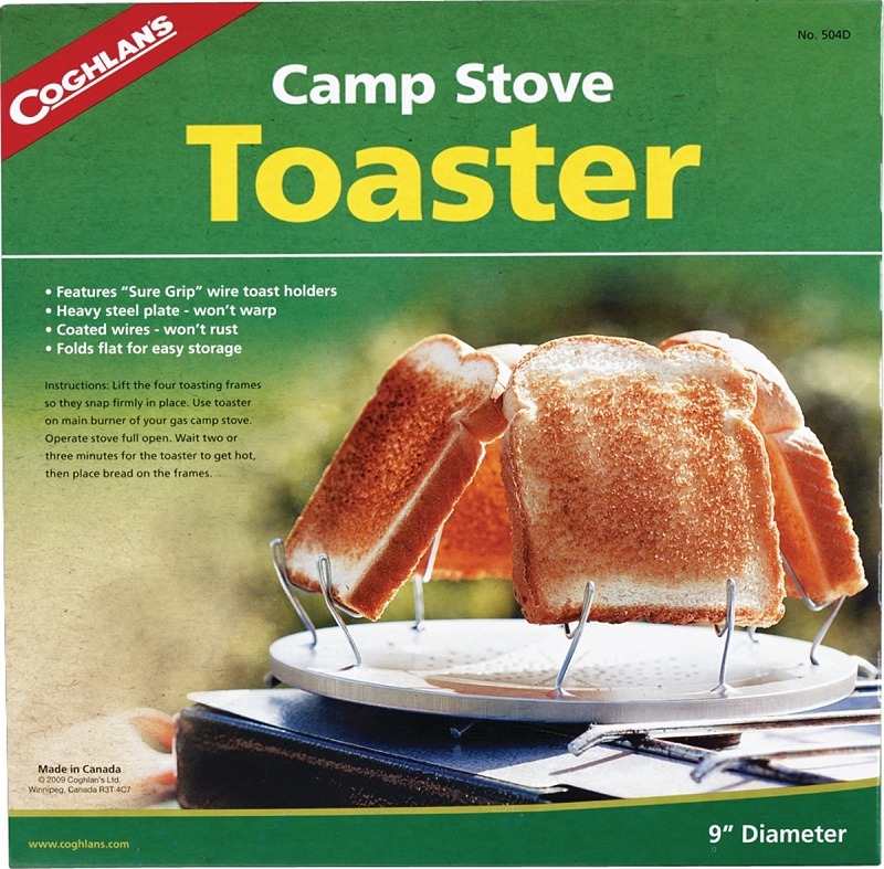 Coghlans 4-Slice Steel Camp Stove Toaster