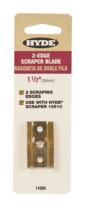 1-1/2 In. High Carbon Steel Double Edge Scraper Blade Model 11050