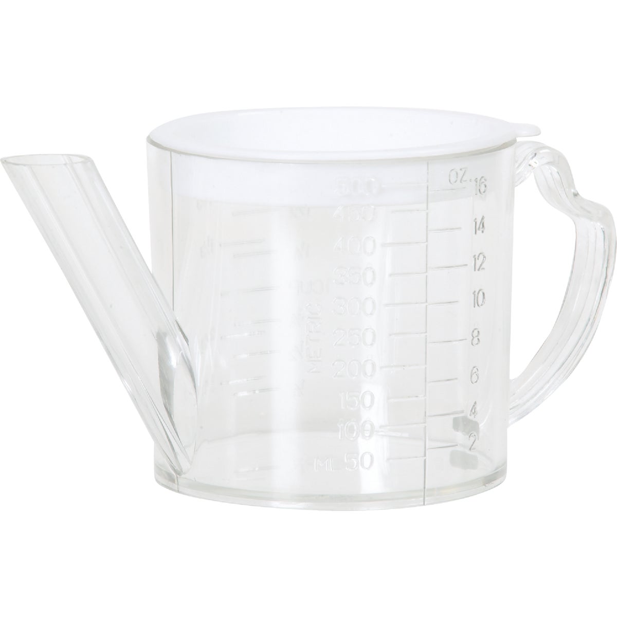2 Cup Clear Plastic Separator & Strainer Measuring Cup Model 3023