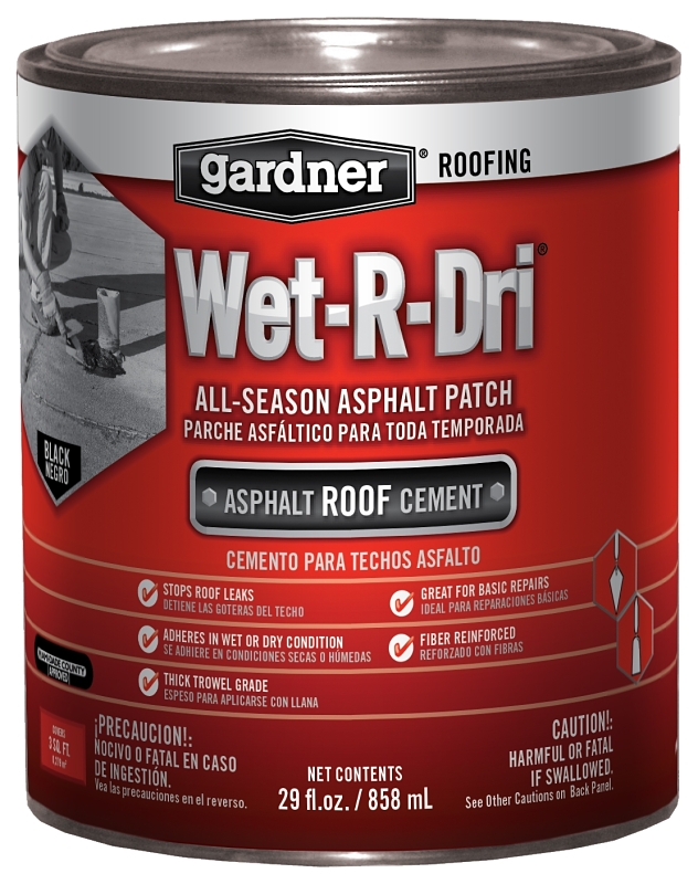 29 FL OZ. Black Jack All Weather Roof Cement