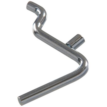 .207 X 1-1/2-inch Zinc Plated Angled Hook And Eye - Hillman Group Model 852674