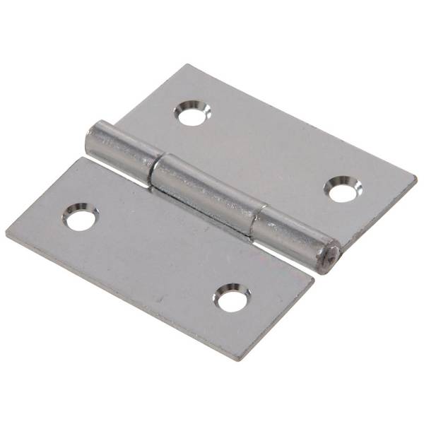 3-inch Zinc Plated General Purpose Broad Hinge With Fixed Pin By Hillman