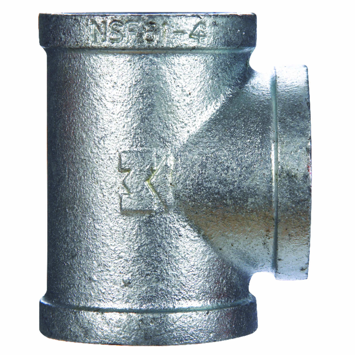 1-1/4 In. Malleable Iron Galvanized Tee Fitting