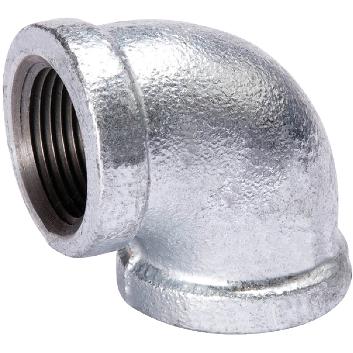 1-1/4 In. 90 Degree Galvanized Malleable Iron Elbow Fitting