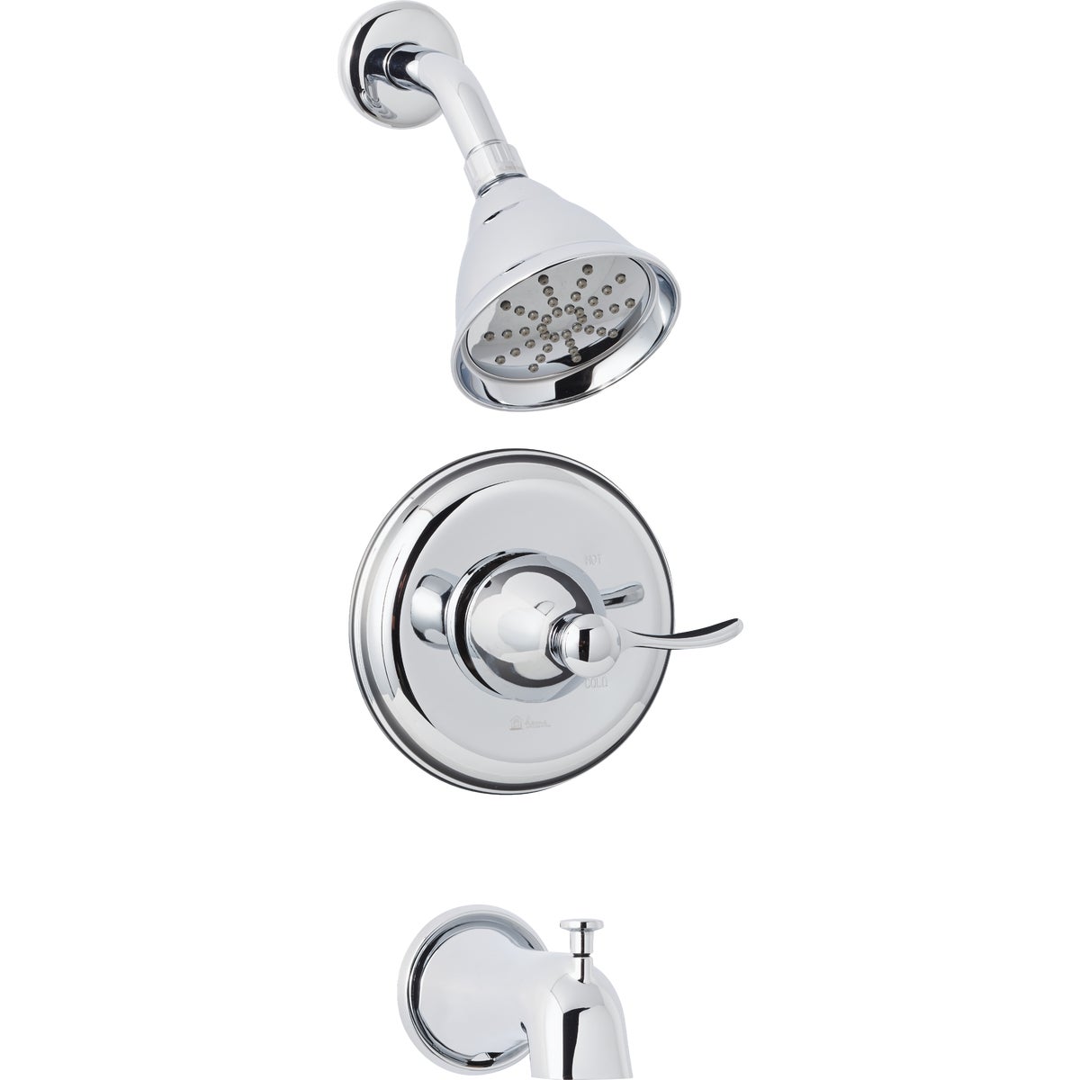 Polished Chrome Single-handle Lever Tub & Shower Faucet F1210005cp-jpa3