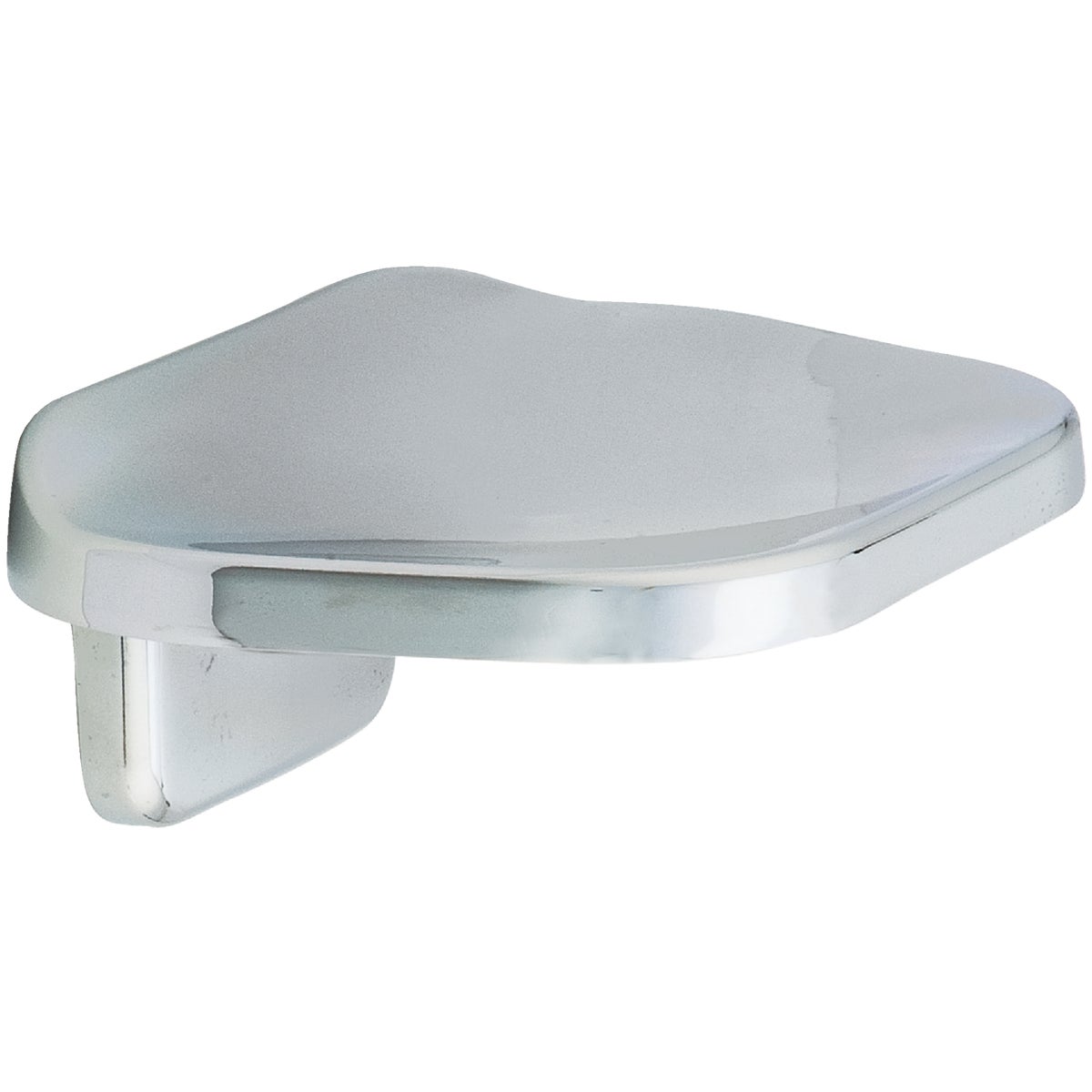 Vista Chrome Soap Dish - Wall Mounted Zinc Die-cast Design