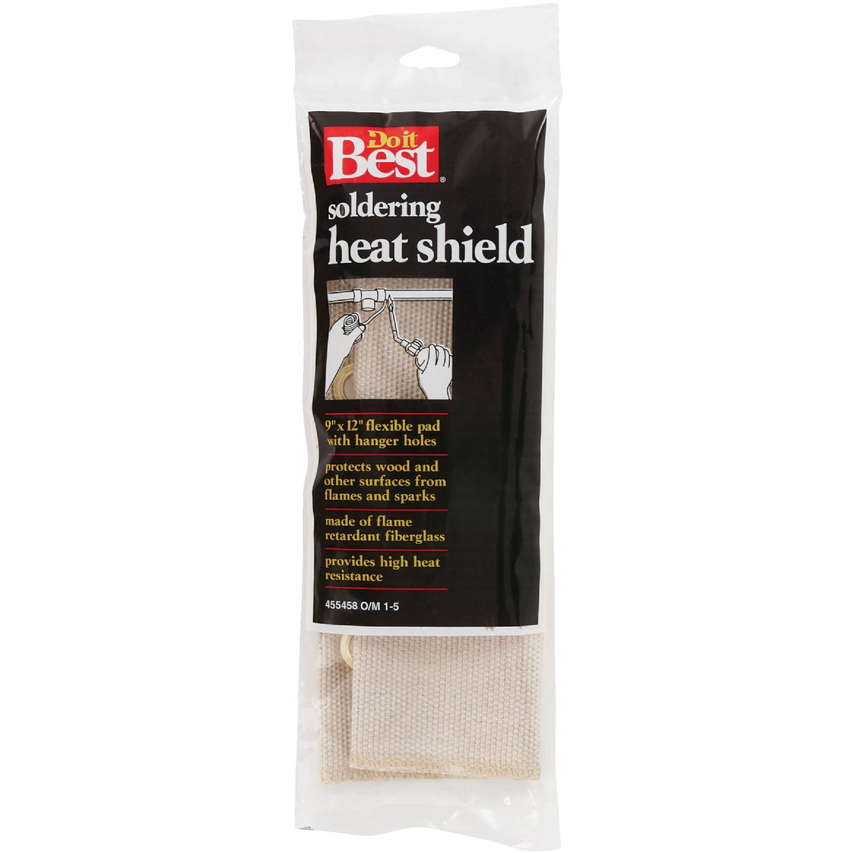 12 In. X 9 In. Fiberglass Soldering Heat Shield - Nonasbestos