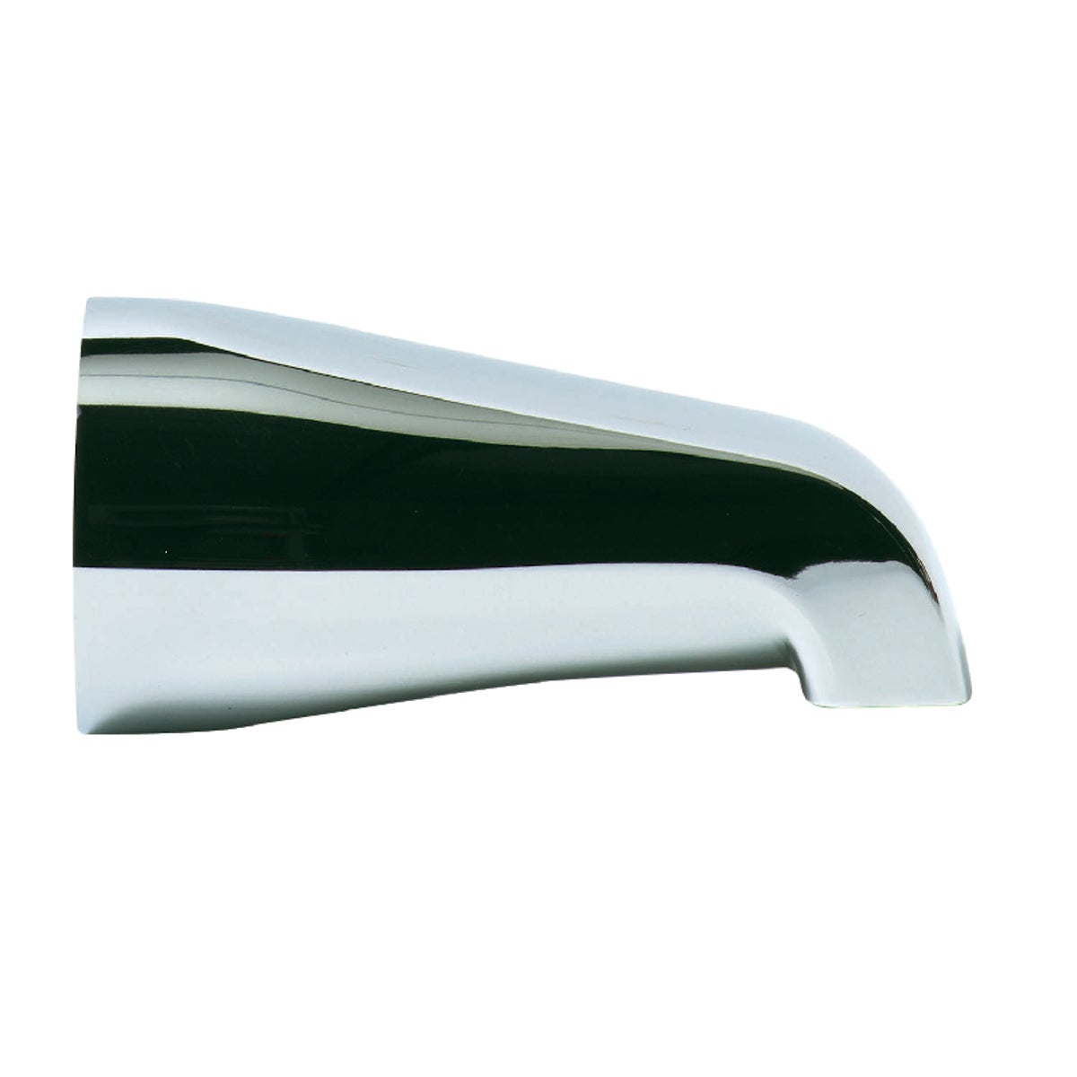 5-1/2 Inch Chrome-plated Zinc Bathtub Spout With 3/4 Inch F.i.p. Inlet