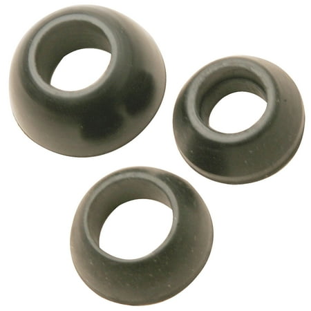 Assorted Graphite Cone Faucet Washer Set - Model 402291