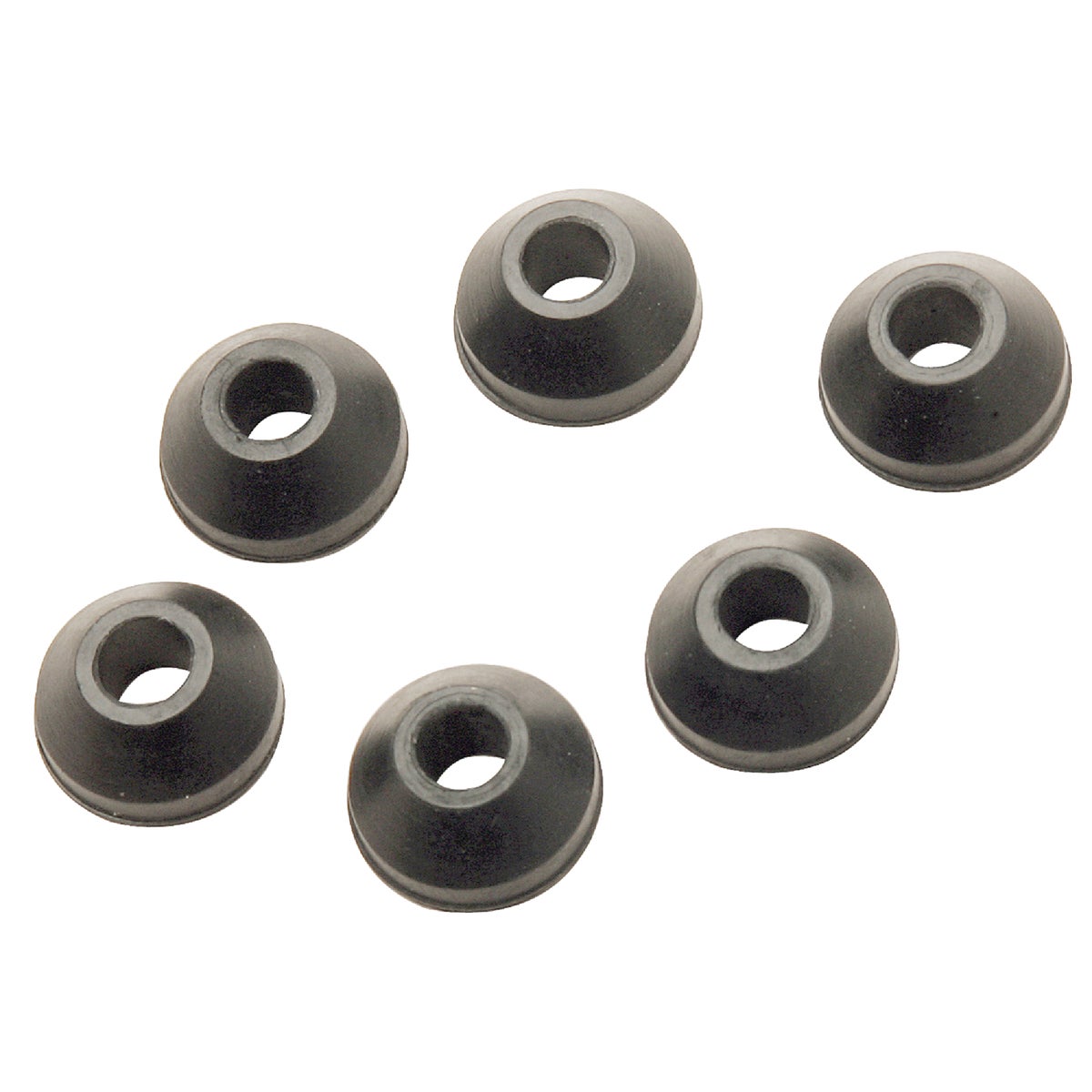9/16 In. Black Beveled Faucet Washer, Model 400603, Rubber Material