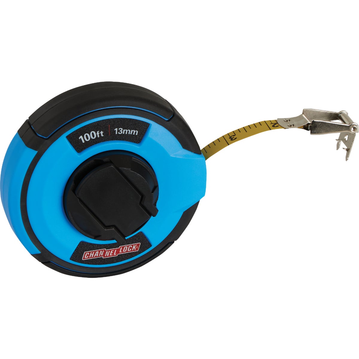 100 Ft. Steel Closed Case Reel Tape Measure Cl9901