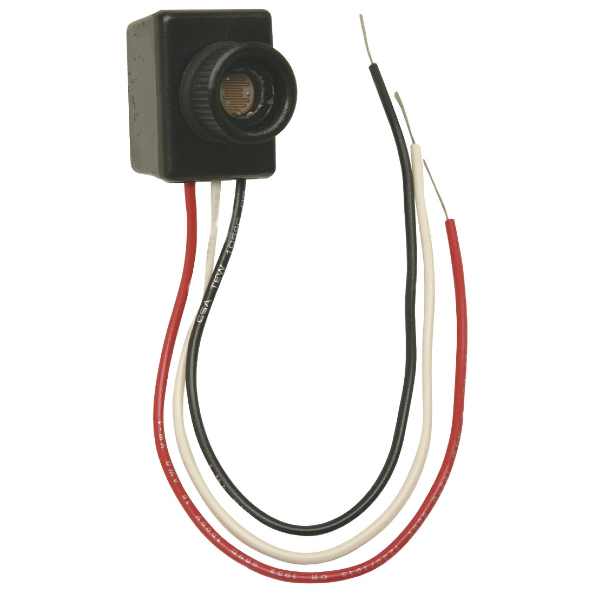 Hard Wire Black Photocell Lamp Post Control 120v 300w Model 502006