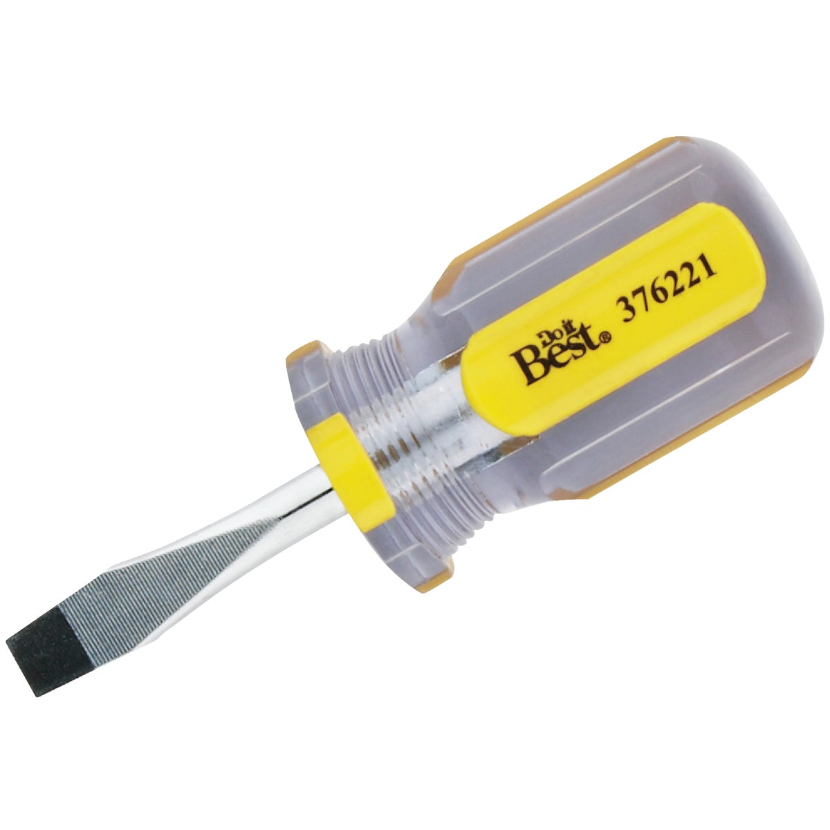1/4 In. X 1.5 In. Slotted Screwdriver With Chrome Vanadium Blade
