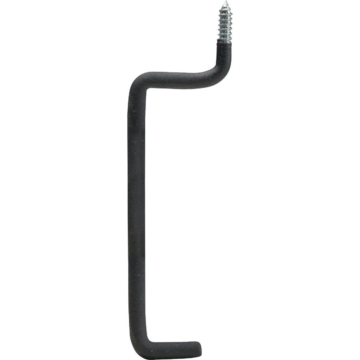 Heavy-duty Screw-in Ladder Storage Hanger Hook - 7 Inch, 50 Lb Capacity, Vinyl Coated