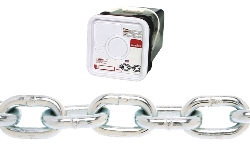 Proof Coil Chain, 3/8 In. x 45 Ft.