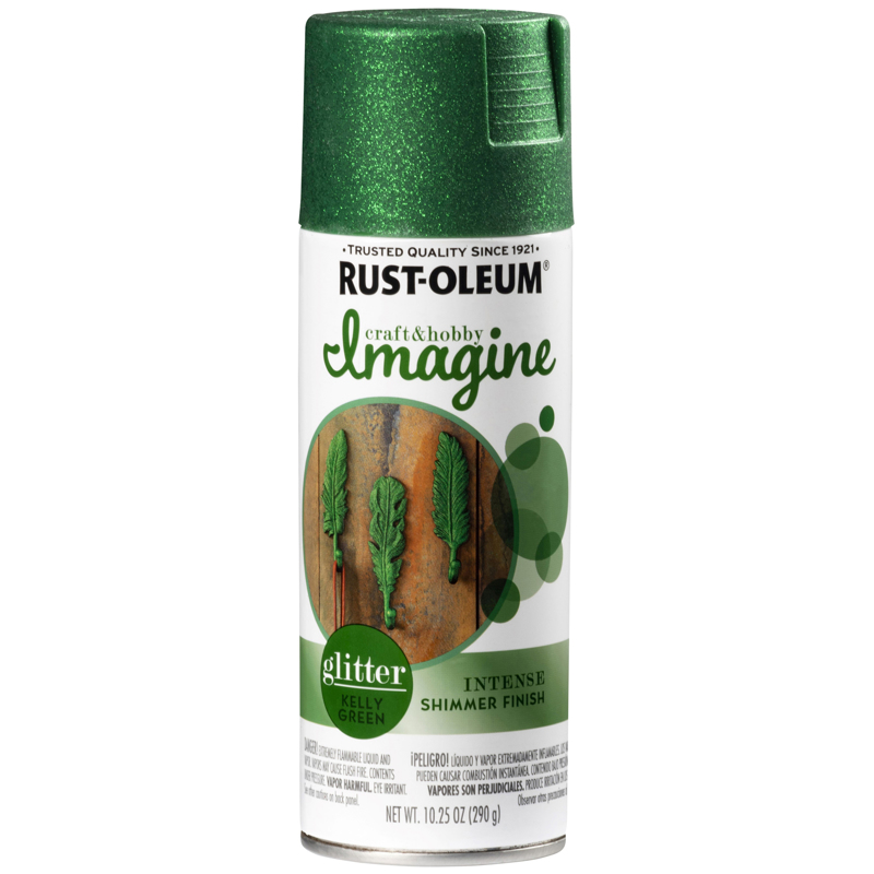 Rust-Oleum 10.25 Oz. Kelly Green Glitter Spray Paint