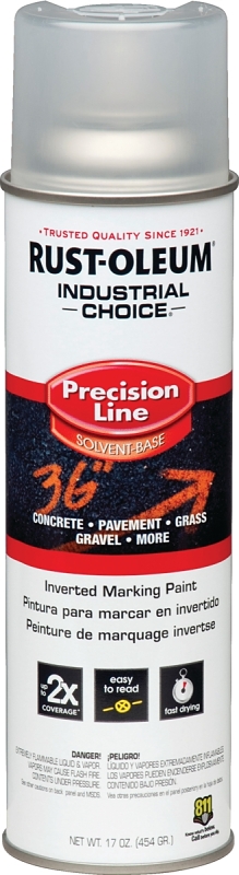 Industrial Choice Marking Paint, Clear, 17-oz.