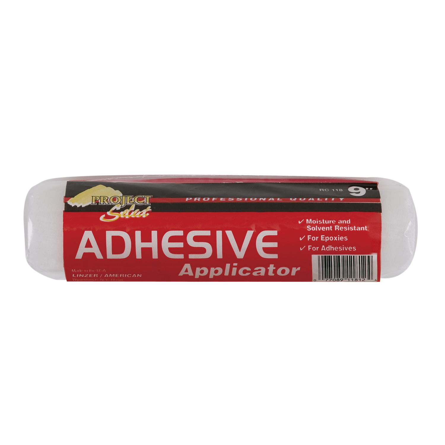 Linzer Polypropylene 1/4 in. x 9 in. W Paint Roller Cover 1 pk