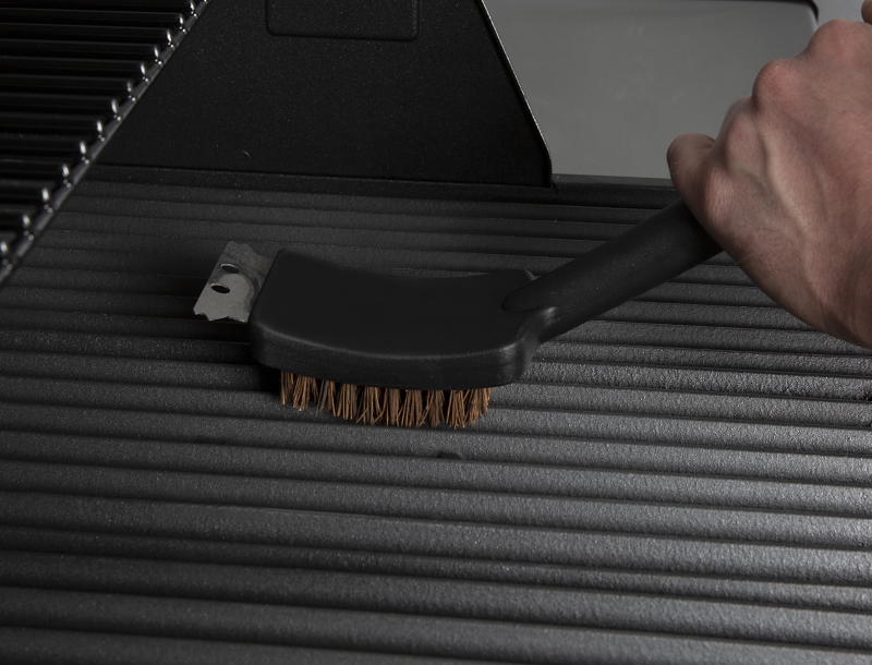 GrillPro 17 In. Palmyra Grill Brush with Replacement Head