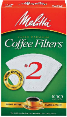 Melitta #2 Cone 4-6 Cup Coffee Filter (100-Pack)