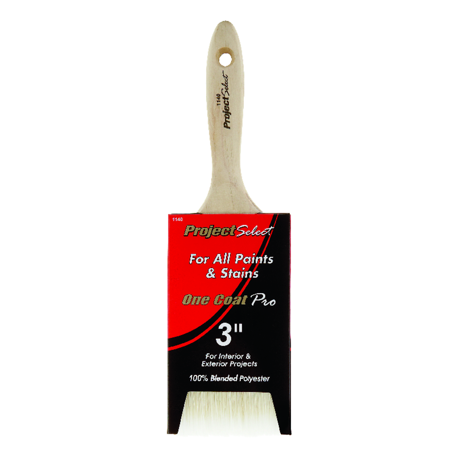 Polyester Paint Brush, 3-In.