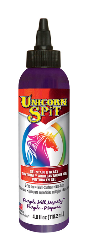 Unicorn Spit 4 Oz. Purple Hill Majesty Gel Stain, Paint & Glaze