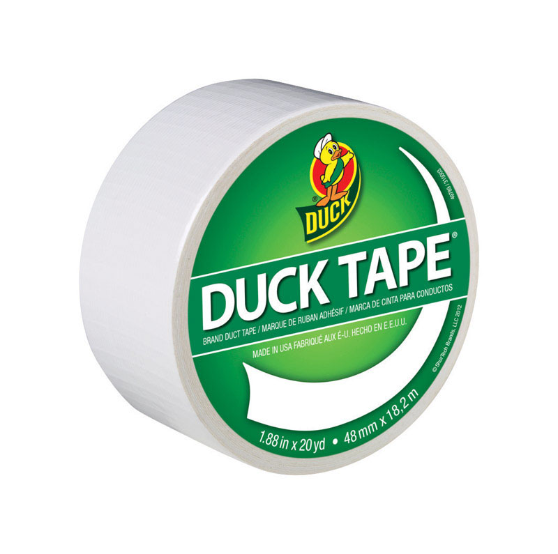 1.88 In. X 20 Yd. White Duct Tape For Crafts And Repairs