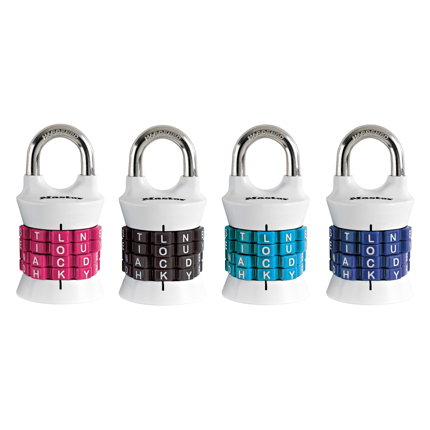 Master Lock 1-1/2 In. Zinc Alpha Barrel Combination Padlock