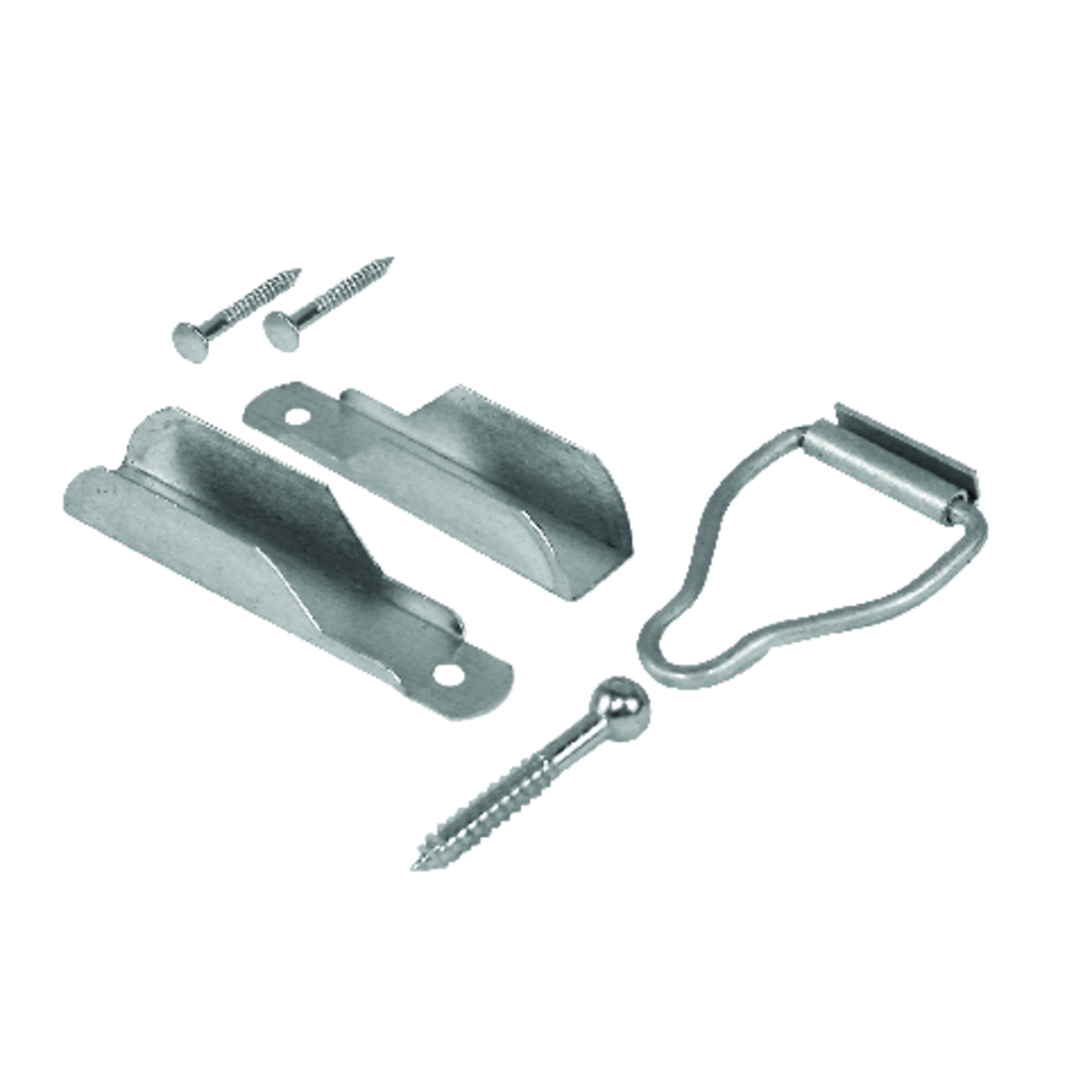 Prime-Line 3/8 In. Mill Hanger & Latch (2-Pack)