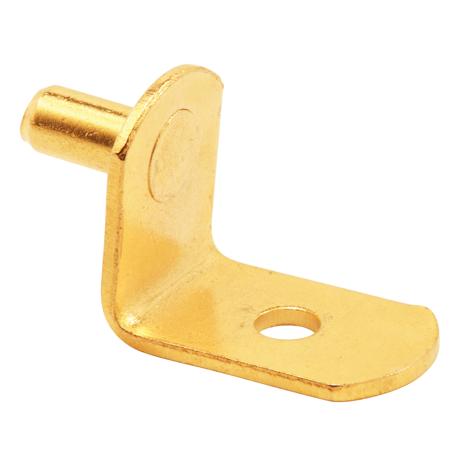 Prime-Line 5mm Brass Metal Shelf Support (8-Count)
