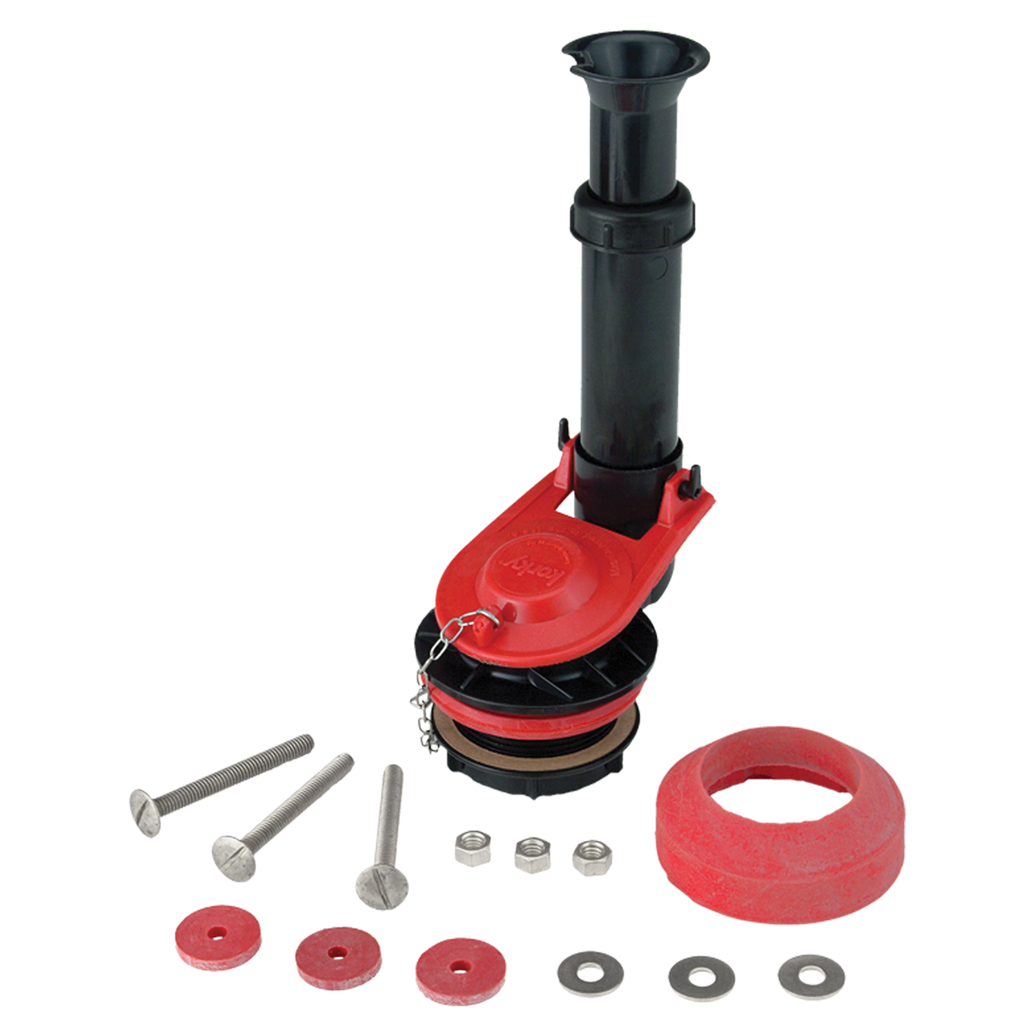 Adjustable Flush Valve/Gasket Kit, 2-In.