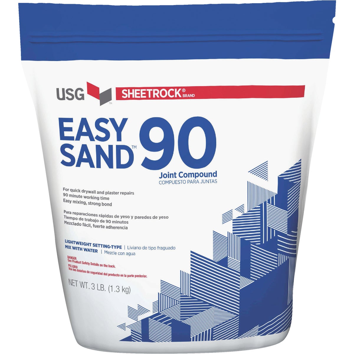 Easy Sand 90 Lightweight Setting Type 3 Lb. Drywall Joint Compound