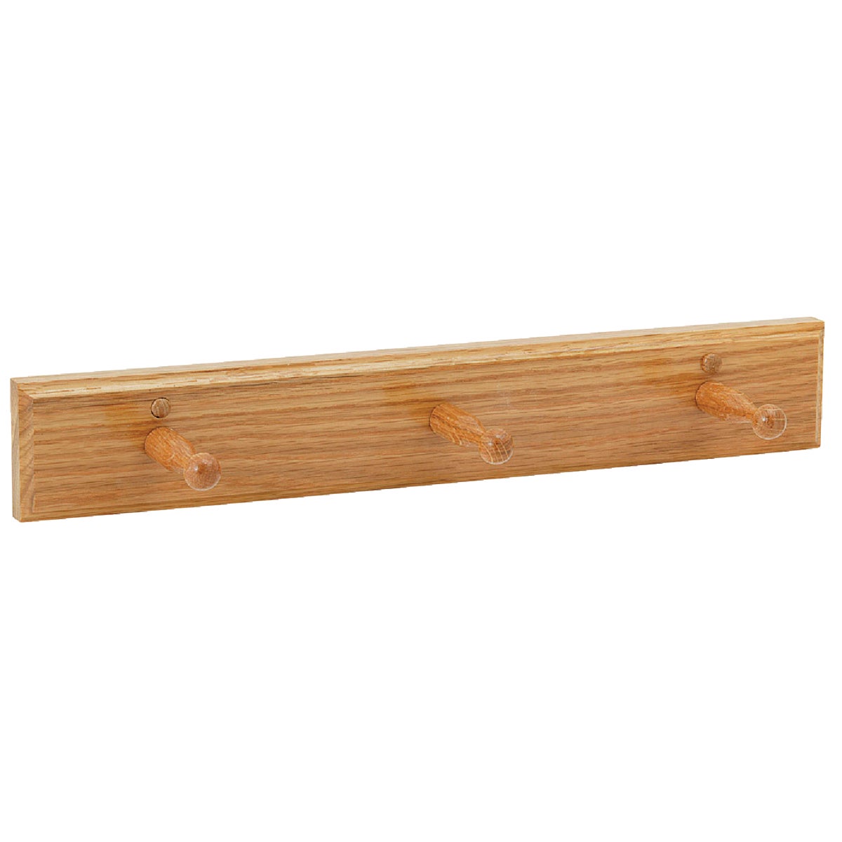 Sierra Triple Hook Solid Oak Robe Hook - Model B52301