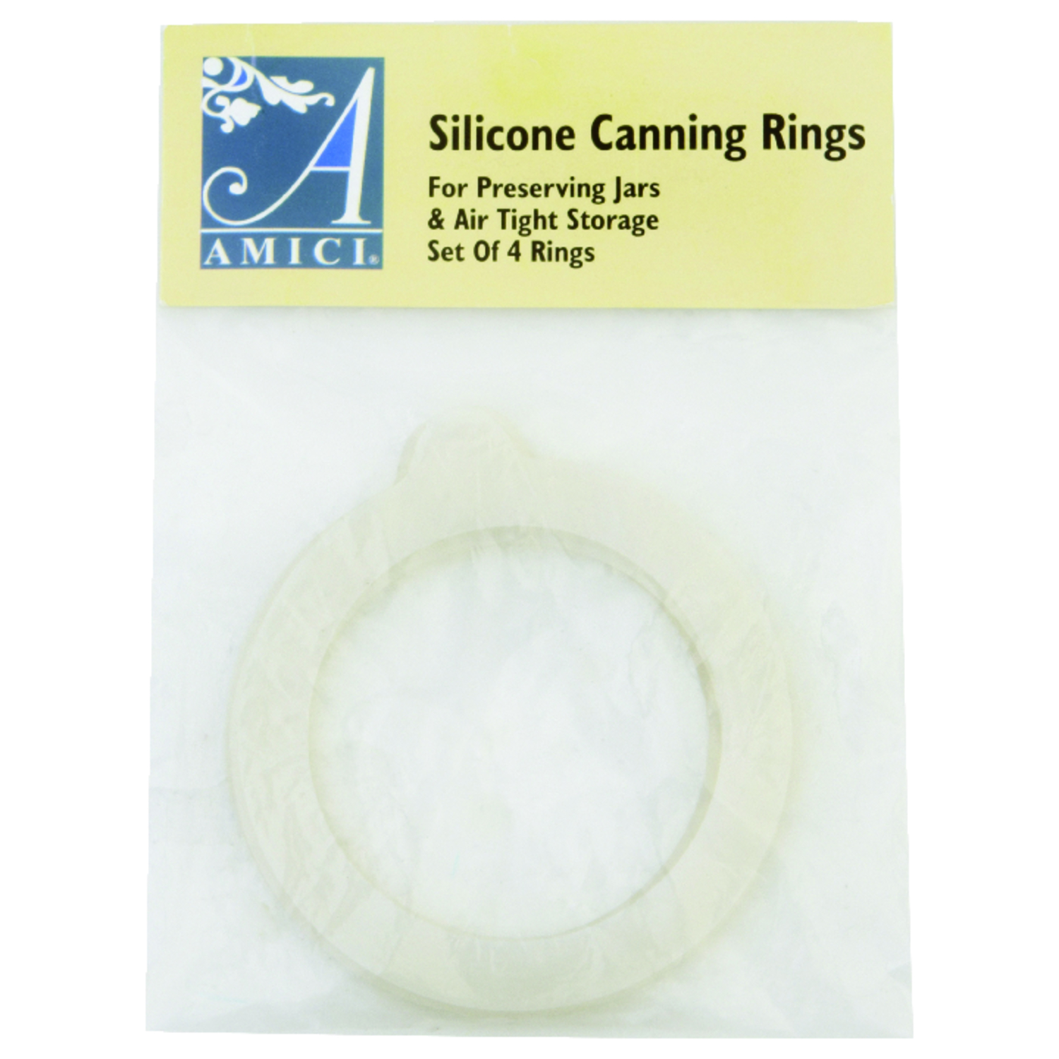 Silicone Canning Jar Ring (4-Count)