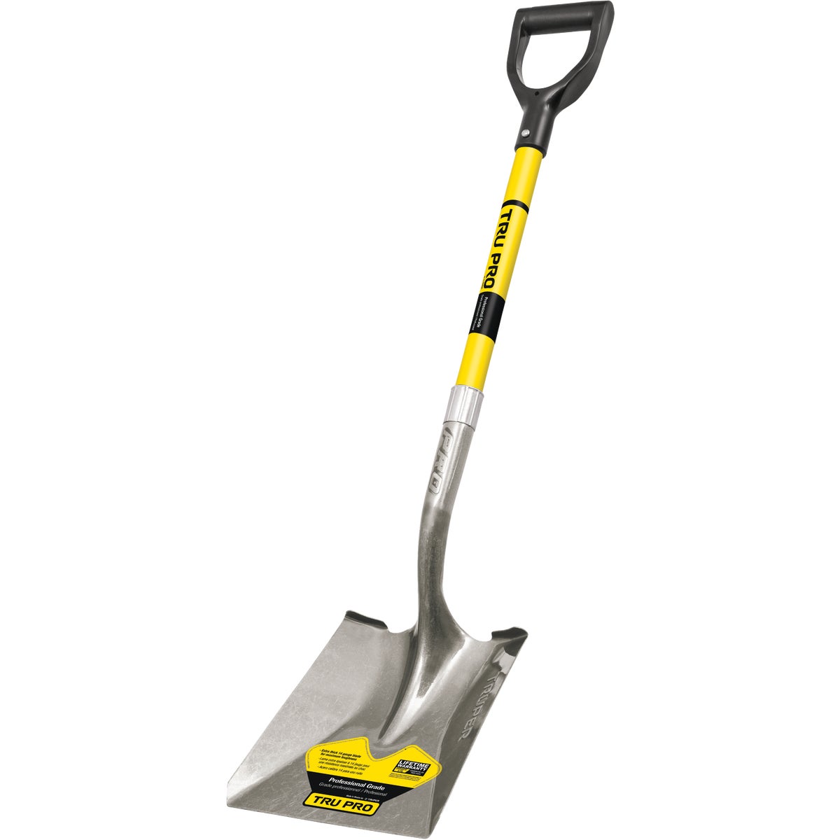 Tru Pro 29 In. Fiberglass D-handle Square Point Shovel Pcy-f