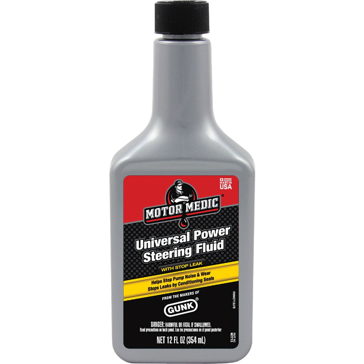 12 Oz. Universal Power Steering Fluid With Stop Leak - Model M2713