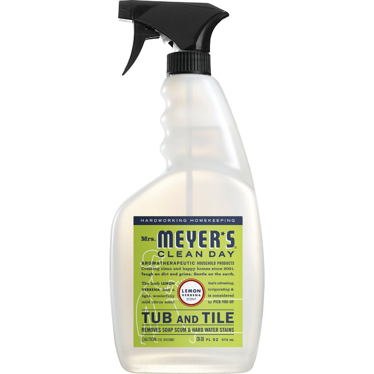 Foaming Tub & Tile Cleaner, Lemon Verbena, 33 oz. Trigger Spray