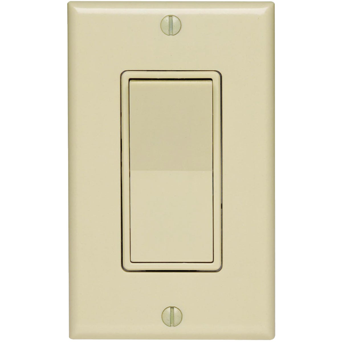 Decorator Single Pole Switch, Ivory, Model C25-05671-02i