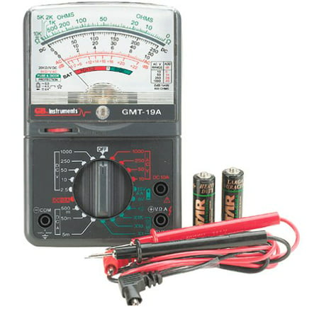 Gmt-19a 19 Range Analog Multimeter Tester