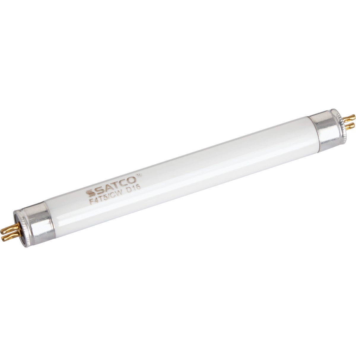 S1900 T5 Miniature Bi-pin Preheat Fluorescent Tube Light Bulb 4-watt 4100k