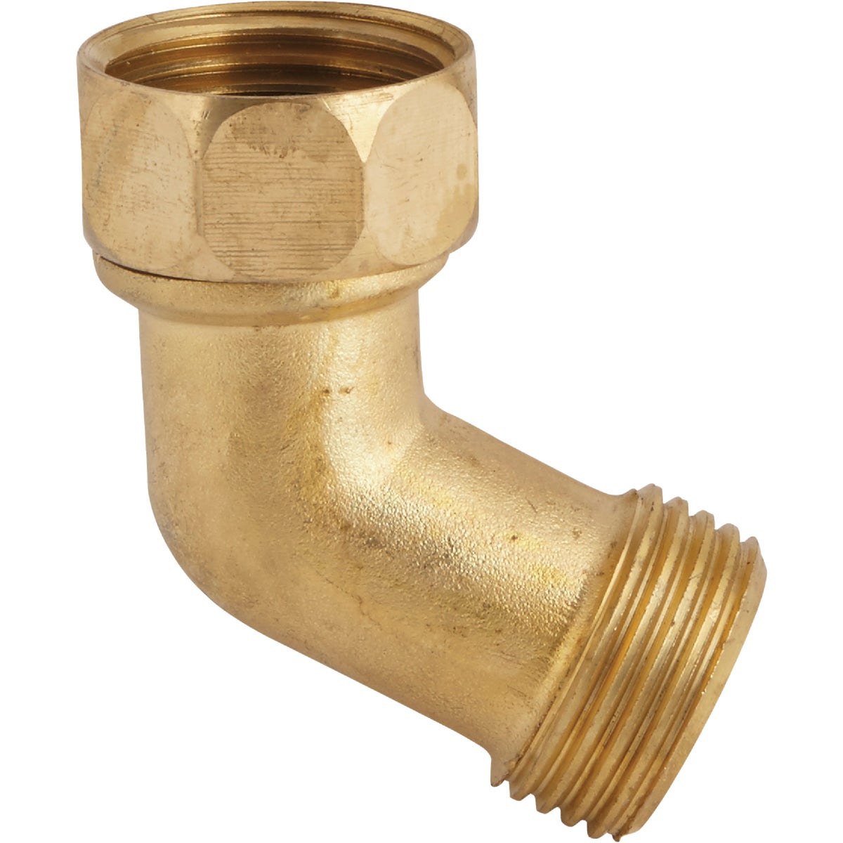 3/4 In. Female Hose Thread X 3/4 In. Male Hose Thread Brass Gooseneck Connector