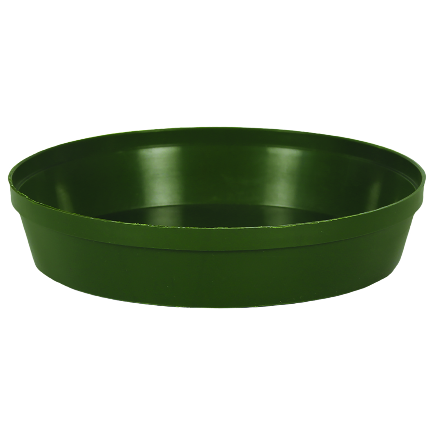 6 Inch Plastic Grower Pot Saucer In Evergreen Color