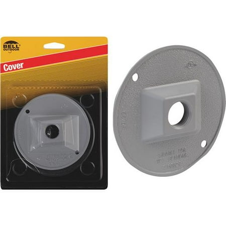Weatherproof Electrical Cover Rnd Gray Outdoor Cover Model 5947-1