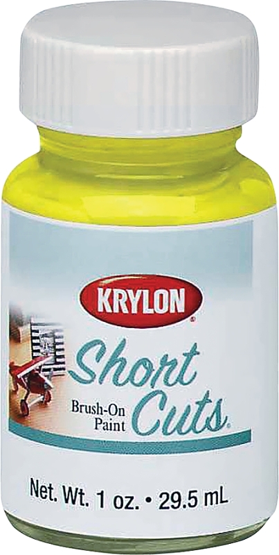 Short Cuts Sun Yellow High Gloss 1 Fl. Oz. Hobby Paint - Oil Based