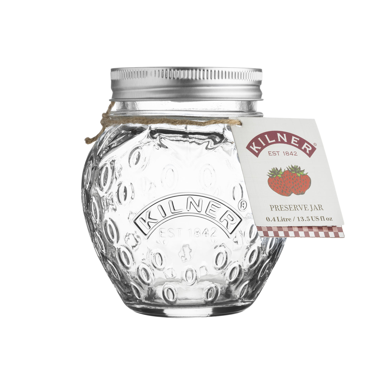 Kilner 13.5 Oz. Strawberry Shape Fruit Jar
