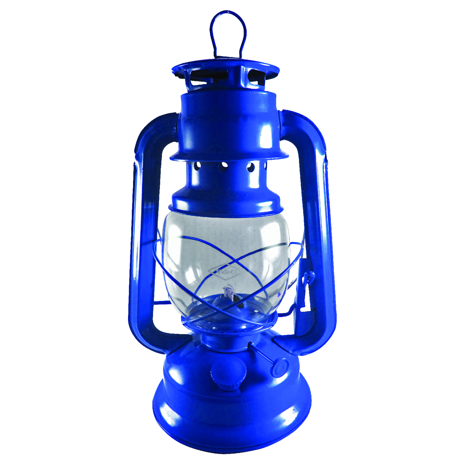 21st Century Camper 11 In. Blue Liquid Fuel Lantern