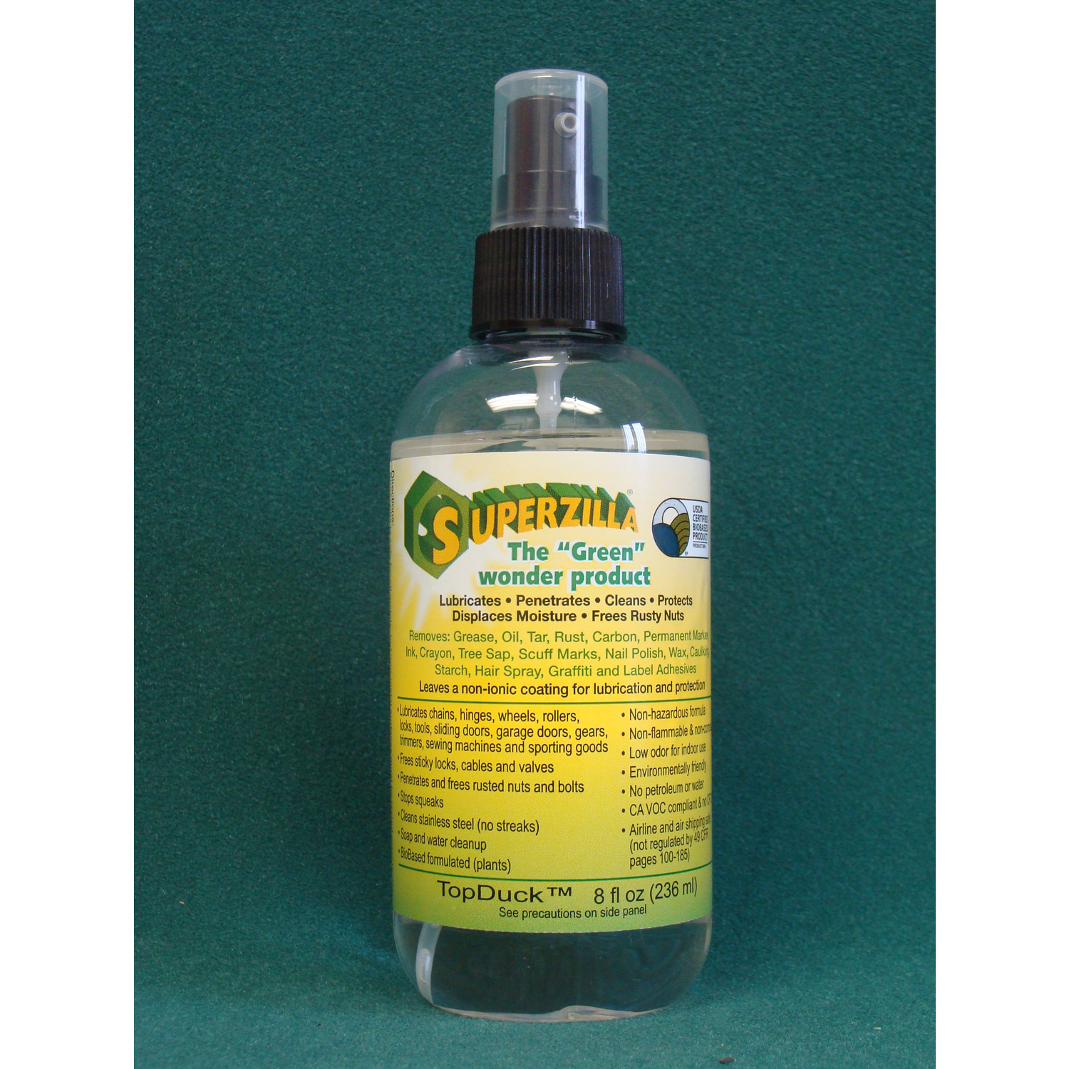 Superzilla 8 Oz. Pump Spray Bottle Cleaner/Lubricant